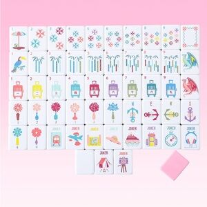 American Mahjong Tiles Jet Set